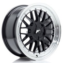Felgi Japan Racing JR23 17x8 ET20-45 5H BLANK Gloss Black w/Machined Lip
