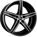 FELGI MAM OX-18 5x112 8.5x19 ET30 BLACK FRONT POLISH