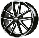 Felgi CMS C30 5x108 7.5x18 ET50 Diamond Black Gloss
