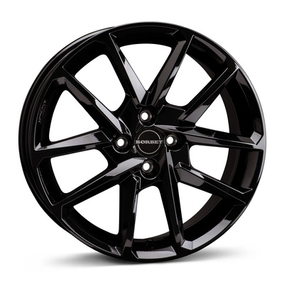 Felgi Borbet N 4x108 6.5x16 ET47 Black Glossy