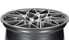 FELGI CARBONADO CRAZY 5x120 8.5x18 ET35 Anthracite Front Polished