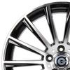 FELGI CARBONADO PERFORMANCE 5x112 9.5x20 ET45 Black Front Polished