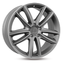 FELGI MAM A7 5x112 7.5x17 ET45 TITAN GREY LIP POLISH