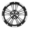 FELGI RONAL R59 5x114.3 7.5x17 ET50 Jetblack Front Diamond Cut