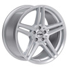 Felgi Rial M10 5x112 7.5x18 ET49 Polar Silver