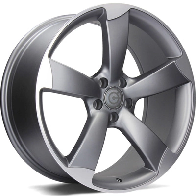 FELGI CARBONADO GRAPHENE 5x112 8.5x19 ET30 Anthracite Front Polished