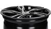FELGI CARBONADO PUNCH 5x108 8x18 ET45 Black Front Polished