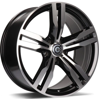 FELGI CARBONADO BASTION 5x112 8.5x19 ET25 Black Front Polished