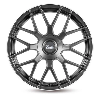 FELGI MAM GT1 7.5x17 5x112/120 ET35 Palladium Lip Polish
