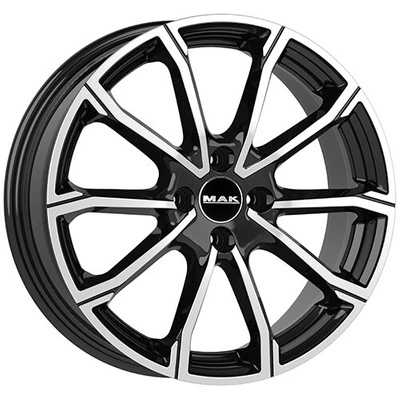 Felgi MAK DAVINCI4 4x108 6.5x17 ET32 Black Mirror