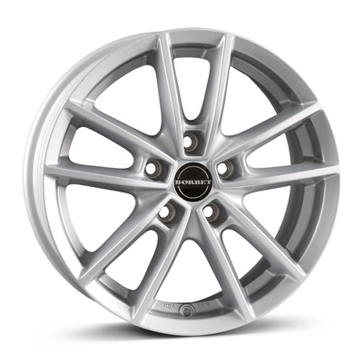 Felgi Borbet W 5x114.3 8x18 ET50 Crystal Silver