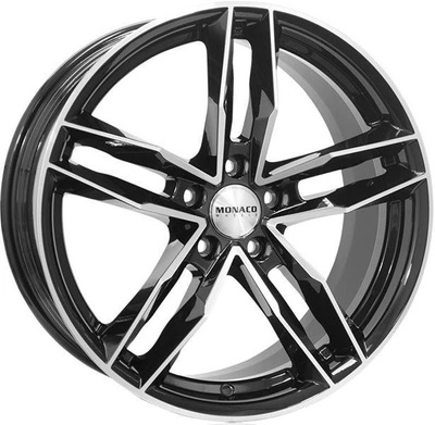 FELGI MONACO RR8M 5x108 7.5x17 ET40 Gloss Black Polished
