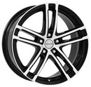 FELGI DEZENT TZ-C DARK 5x112 6.5x16 ET22 Black Polished
