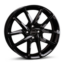 Felgi Borbet N 4x100 7x17 ET38 Black Glossy