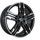 FELGI RONAL R58 5x108 8x20 ET50 Jetblack White Rim