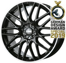 FELGI CMS C25 5x114.3 7.5x18 ET47 Diamond Rim Black Gloss