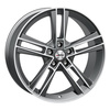 FELGI AUTEC RIAS 5x112 8.5x19 ET30 Titanium Silver Matt Polished