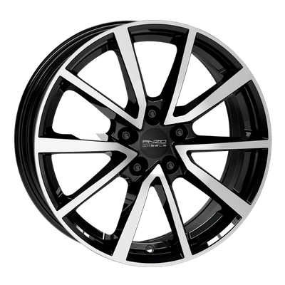 FELGI ANZIO VEC 5x114.3 7x17 ET35 Diamond Black Front Polished