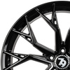 Felgi SEVENTY9 SCF-H 5x112 7.5x17 ET40 Black Glossy