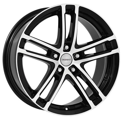 FELGI DEZENT TZ-C DARK 5x112 6.5x16 ET22 Black Polished