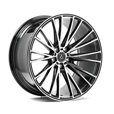 FELGI AXE CF2 5x118 8.5x19 ET40 Black Polished