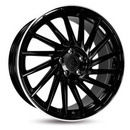 FELGI KESKIN KT17 8.5x19 5x114.3 ET40 Black Lip Polish