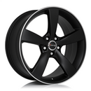 FELGI AVUS AF10 5x112 8x18 ET35 MATT BLACK POLISHED