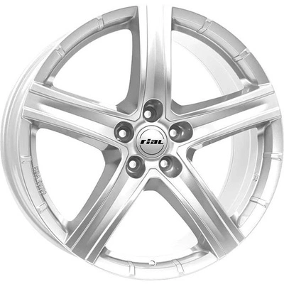 FELGI RIAL QUINTO 5x120 9.5x20 ET38 Polar Silver