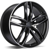 FELGI CARBONADO STYLE 5x112 8x18 ET35 Matt Black Front Polished