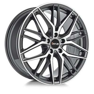 FELGI AVUS AF19 5x120 8x18 ET35 Anthracite Polished