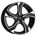 Felgi DEZENT KB DARK 5x100 6.5x17 ET50 Black Polished