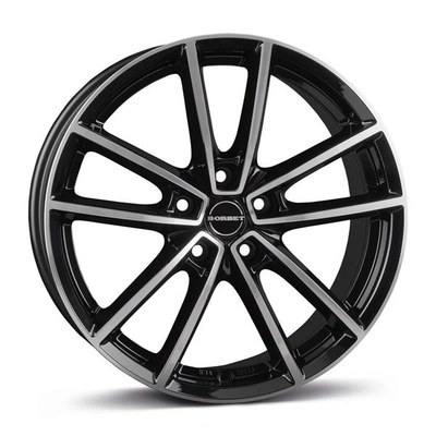 FELGI BORBET W 5x112 7x17 ET44 Black Polished Glossy