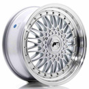 FELGI JAPAN RACING JR9 17x7.5 ET20-35 BLANK Silver w/Machined Lip+Silver Rivets