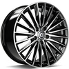 FELGI CARBONADO PRESTIGE 5x112 9x19 ET45 Black Front Polished