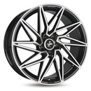 FELGI KESKIN KT20 5x108 8.5x19 ET45 Black Front Polish