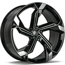 Felgi Carbonado SUPERSTAR 5x112 10x22 ET20 Black Front Polished