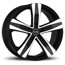 Felgi MAK STONE5 5x130 7x17 ET62 Black Mirror