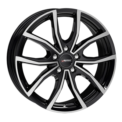 Felgi Autec Vidron 5x114.3 7x18 ET38 Black Polsihed