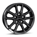 Felgi Borbet W 5x100 6x15 ET45 Mistral Anthracite Glossy