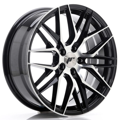 FELGI JAPAN RACING JR28 18x7.5 ET40 5x112 Gloss Black Machined Face