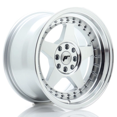 Felgi Japan Racing JR6 16x9 ET20 4x100/108 Silver Machined Face