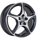 FELGI RONAL R53 5x114.3 8x17 ET48 Matt Black Front Diamond Cut