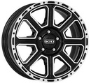 FELGI DOTZ 4x4 KALAHARI DARK 5x120 8x18 ET30 Black Polished