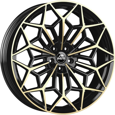 Felgi Antera A105 5x112 8.5x20 ET20 Piano Black Champagne