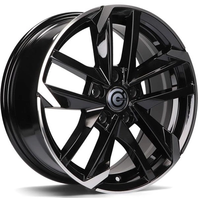 FELGI CARBONADO RENNES 5x108 7x16 ET40 Black Front Polished