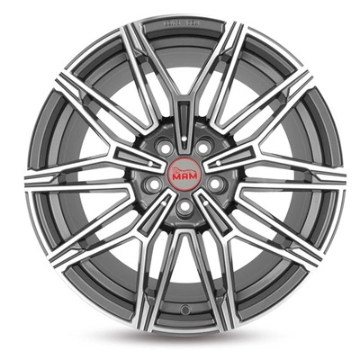 FELGI MAM B3 5x112 8.5x19 ET30 PALLADIUM FRONT POLISH