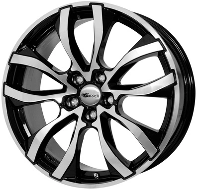 Felgi RC-Design RC23 5x112 7.5x17 ET28 Glossy Black Polished