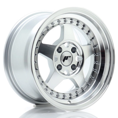 Felgi Japan Racing JR6 15x8 ET25 4x100 Silver Machined Face