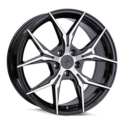 FELGI KESKIN KT19 8x18 5x108 ET45 Black Front Polish