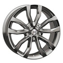 FELGI AUTEC UTECA 5x108 7.5x17 ET43 Titanium Silver
